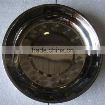 stainless steel shallow plate