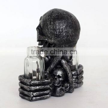 Decorative Gothic Cow Skull For Home Bar photo-3