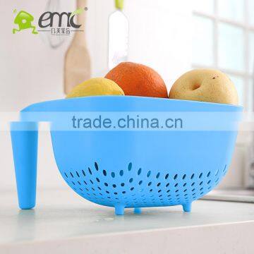 Square Plastic Vegetable Draining Strainer Basket With Handle,big Size photo-3