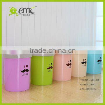Hot Sale PP Home Plastic Waste Bin/trash Can/plastic Trash Bin photo-2