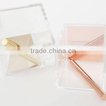 New Design Custom Clear Acrylic Stationery Office/Stationery Wholesale photo-3