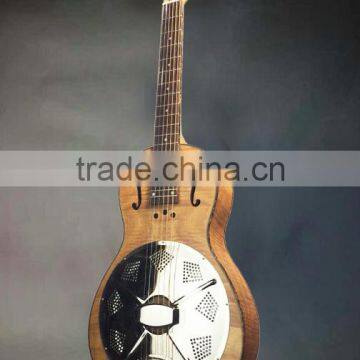 Resophonic Guitar, Single Cone Resonator Guitar, Handmade Resonator Guitar photo-3