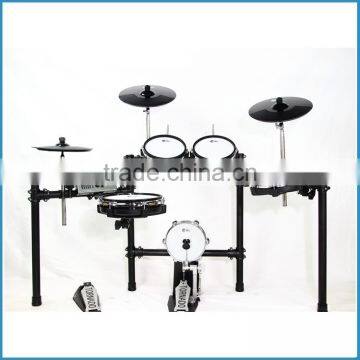 Mesh Drum Head Electric Drum Set, Extendable Electronic Drums, Digital Drum Set 5 Drum/6 Drum photo-2