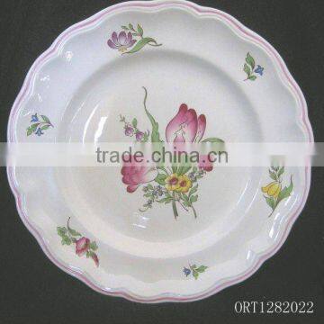 lovely design ceramic plate