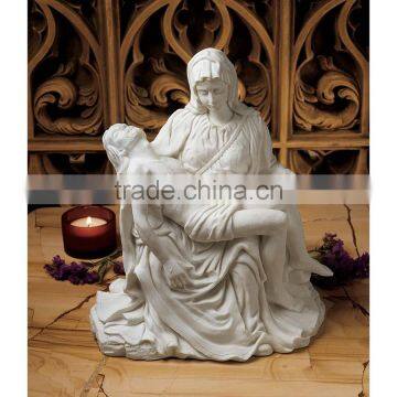 2015 Hot Sale Garden Decor Western Marble Pieta Statue photo-5