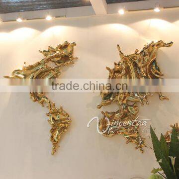 Stainless Steel Home Decoration Modern Metal Wall Art photo-2