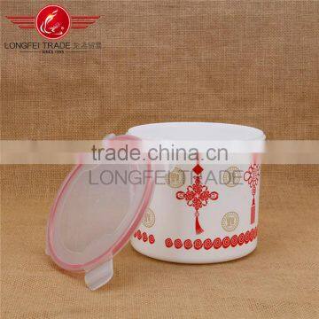 Household Eco-friendly 4pcs Round Plastic Preservation Box/ Fressness Bowl /crisper Mould photo-4