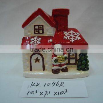 christmas ceramic house