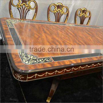 BISINI Carving Pattern Dining Table with Price