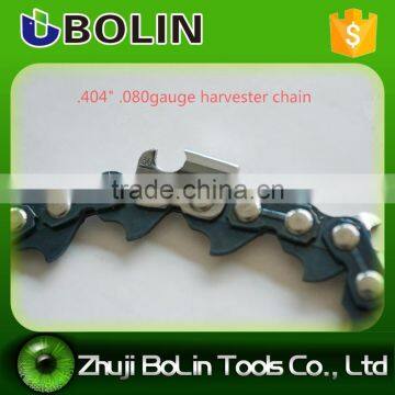 China Manufactured Rollers Saw Chains Replace Carlton Chain Saw 18h 404 080 Harvester Chain