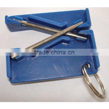 Diamond hook sharpener suitable for the knives in high hardness