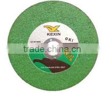 105*1*16mm abrasive green silicon carbide cutting wheel