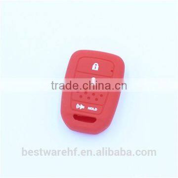 4 buttons silicone car key covers for honda