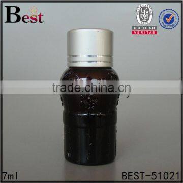 7ml Floral Black Euro Dropper Bottles for Essential Oil photo-3