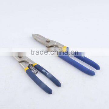 Germany Iron Scissors With Two-color Handle Germany Nickel Steel Tin Snips photo-4