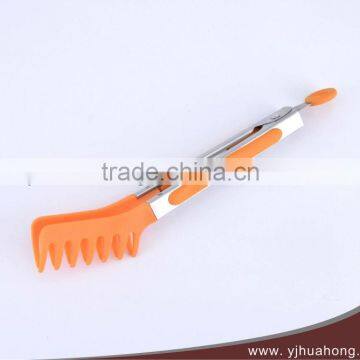 7 Inches Food Safe Grade Nylon Tongs,BBQ Clip