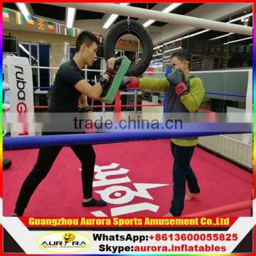 2017 New finished training boxing boxing ring with customized logo