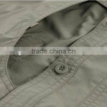 Men's 100% Cotton Poplin Casual Shirt With Long Sleeve photo-4