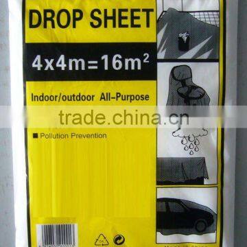 Drop sheet