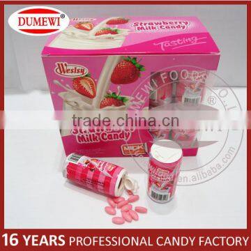 Good Taste Strawberry Milk Bottle Candy