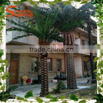 Quality different types of plants and trees customize artificial big palm trees