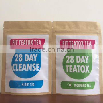 Herbal Lingzhi Slimming Detox Tea with Lotus Leaf Extract