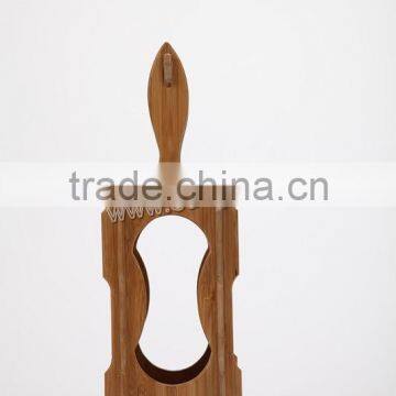 9x9.5x36cm ,single Bottle Wine Rack/Bamboo Wine Tray Rack photo-2