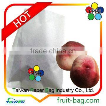 Taiwan factory Peach fruit protection paper bags for food packaging