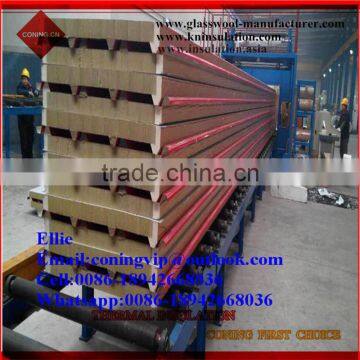 Best price Rock wool sandwich roof panel