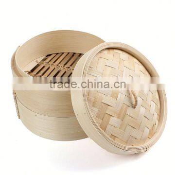 Reusable mini bamboo steamers with best quality