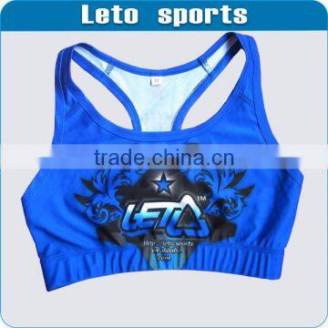 sublimation sexy cheerleader bra