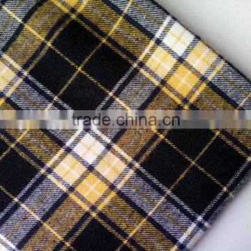 twill cotton yarn dyed check flannel fabric,Spring/Autumn shirt fabric