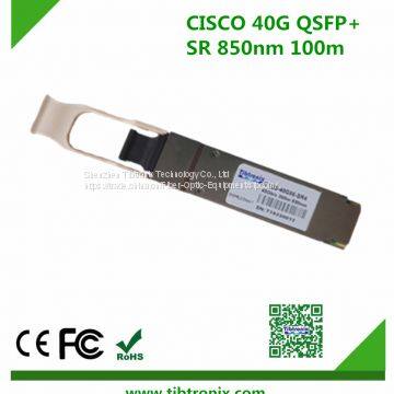 40Gb/s 100m bidi QSFP+, BiDi, Duplex LC Hot Pluggable, 850/900nm, VCSEL, Multimode​