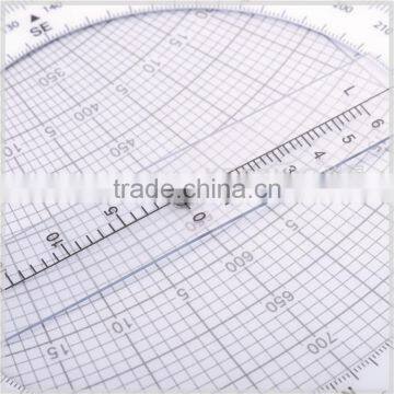 Kearing Brand,#KCRP- 5 White Slide Graphic Student Plotter/flight Computer Equipement for Pilot photo-4