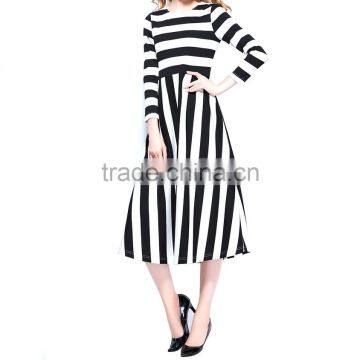 Maxnegio Digital Full Printed Maxi Long Sleeve Women Casual Dress photo-2