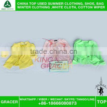 High End Shanghai Summer Ladies Jacket Used Clothing In Bales Miami Style photo-4