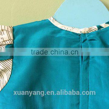 New Arrival Factory Manufacture Short Sleeve Printed Kids Clothing Wholease New Model Baby Girl Casual Dress photo-3