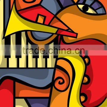 CMYK Colorful Life Printing Design Heat Transfer Sticker Custom Design Heat Transfer Decal Transfer Vinyl Sticker photo-4