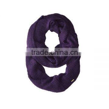 2015 fashionable scarf wholesaler lady kinnted infinity scarf