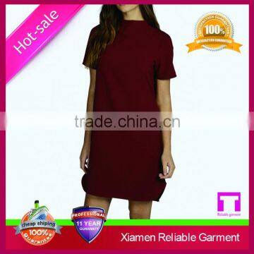 China Gold Suppliers fashion design Most Popular casual dress OEM female wears fashion