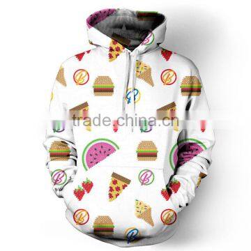 Wholesale Men's 100% Polyester Custom Your Own Design 3D Printed Sublimation Hoodie photo-5