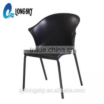 LS-4019 Cheap Outdoor Indoor Garden All Colour Available Dining pp Polypropylene Plastic Chair photo-3