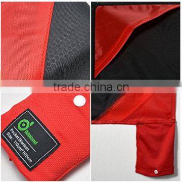 Beach Blanket Waterproof Washable Sandproof Nylon Pocket Beach Picnic Blanket