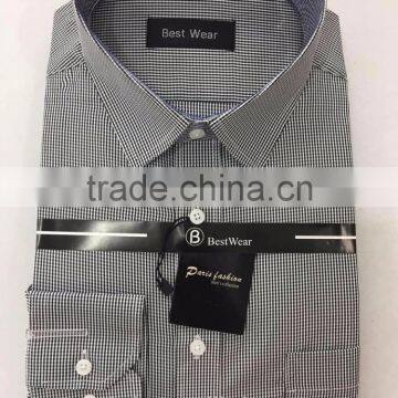 Custom new Model Office Formal Dress Stripes Shirt For Man