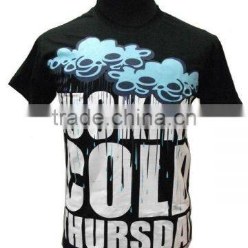 Promotional Printed Cotton T-shirts Round Neck