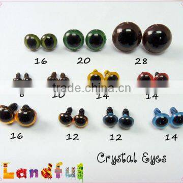 12mm Yellow Safety Eyes Plastic Troll Eyes For Stuffed Animal Doll photo-5