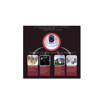 HW0041 alarm detection wireless p2p night vision indoor camera