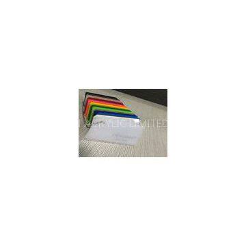 Fluorescent white Colored Acrylic Sheets 9mm for advertising / lighting