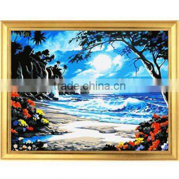 oil painting ,Digital oil painting (oil painting by numbers)MQ010.1-0