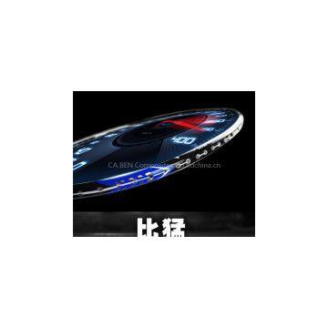 badminton racket 1k for Professional trainning carbon fiber badminton fiber racket strong champhionshion baminton racket